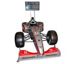 three quater size F1 simulator